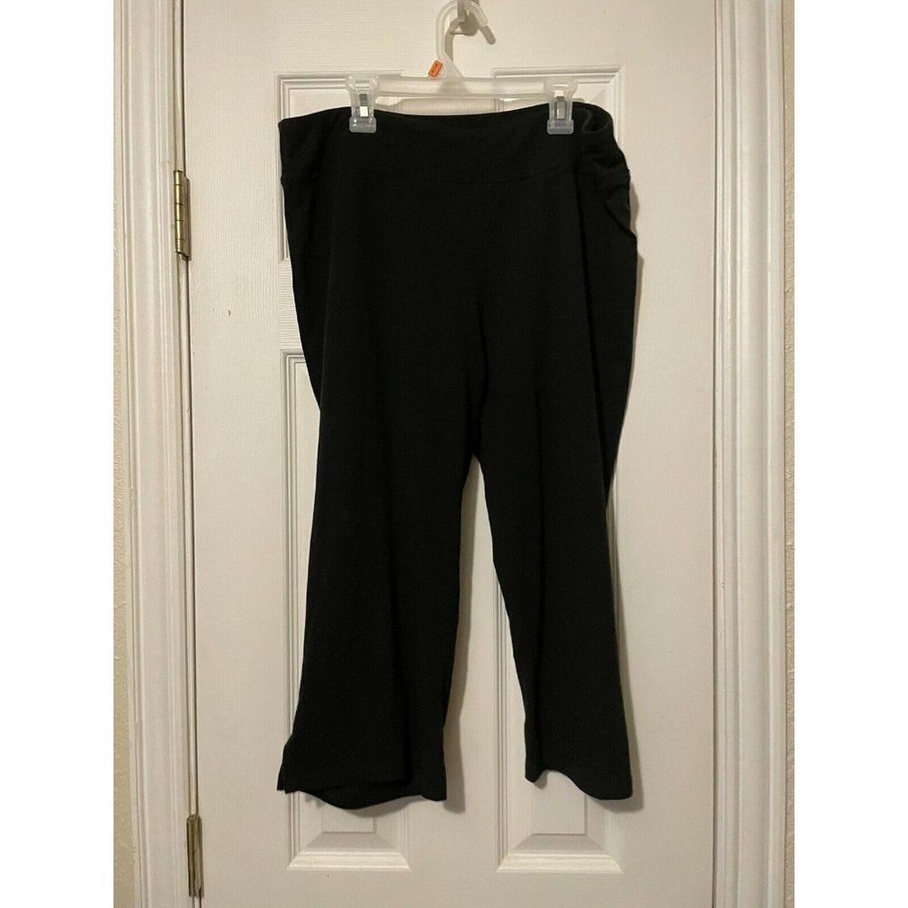 BCG Women's Black Cropped Leggings Workout Active